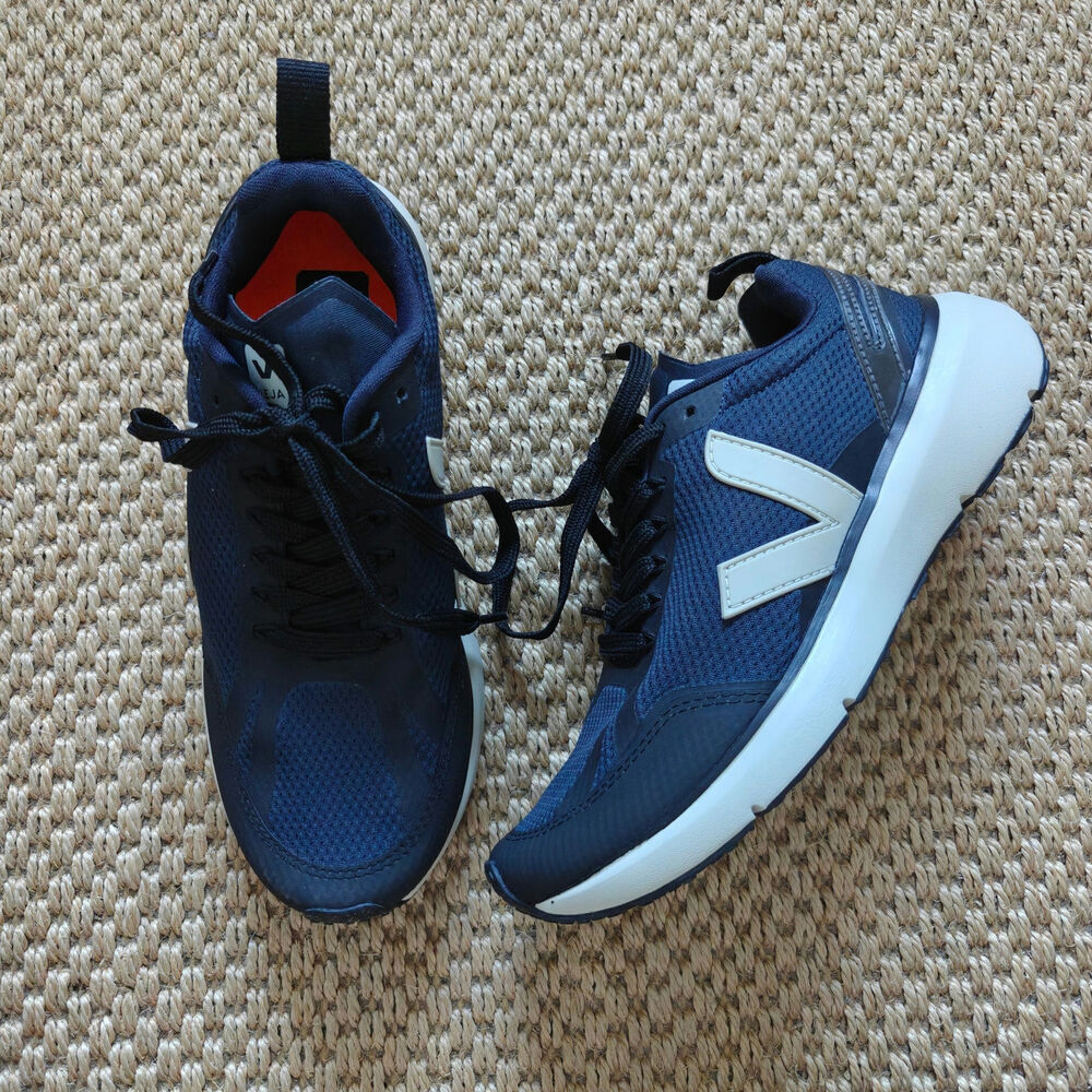 :
VEJA Condor 2 Alveomesh Nautico Pierre Navy Black Sneakers Women 8 EU39 EUC